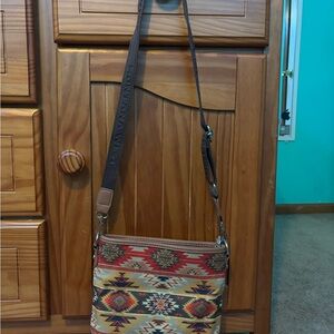 Southwestern Patterned Shoulder Bag